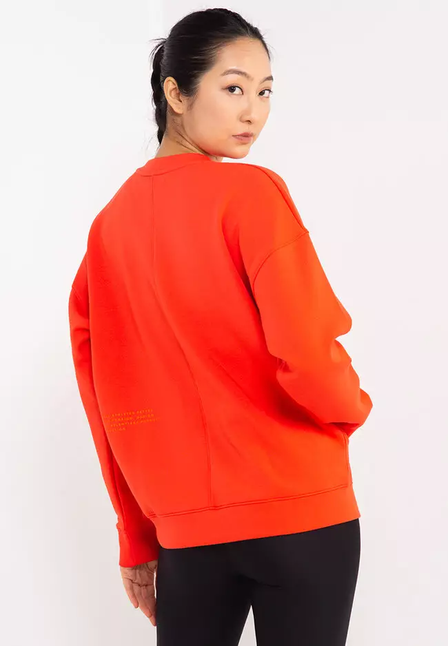 Crewneck Knit Oversized Sweatshirt