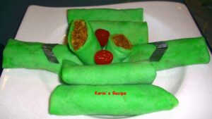 Dadar Gulung Isi Kelapa