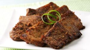 Daging Bacem Sambal Terasi