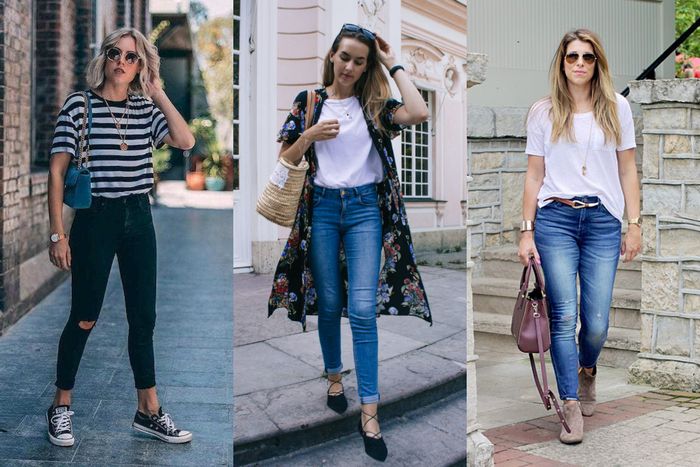 Kaos dan Jeans Dasar