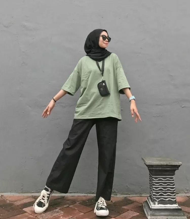 Kaos dengan Kulot