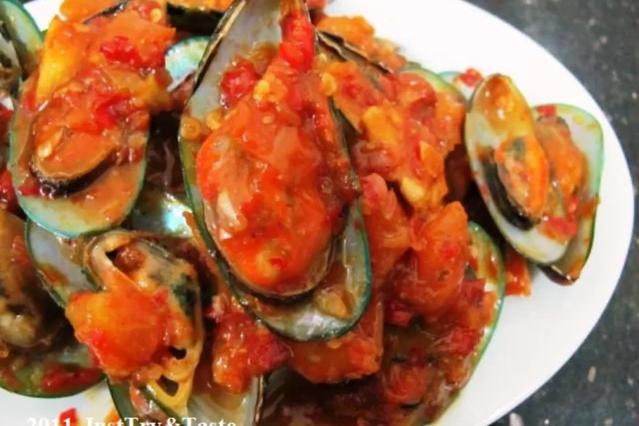 Kerang Hijau Saus Padang