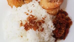 Nasi Udang Sambal Setan