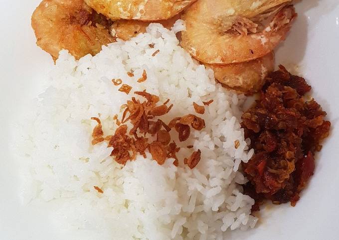 Nasi Udang Sambal Setan