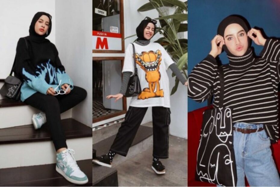 OOTD Kaos oversize