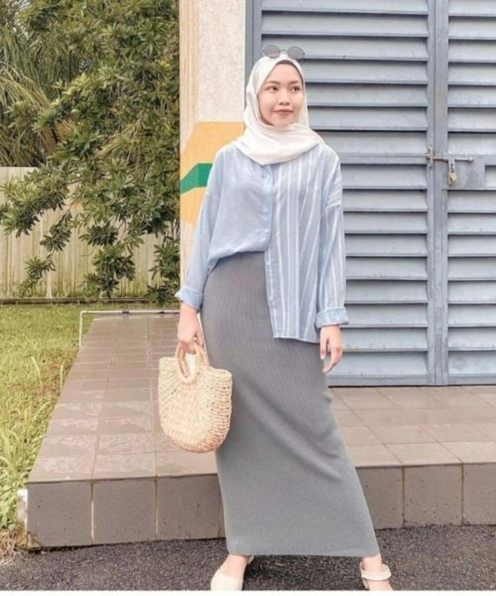 Ootd Kemeja Biru Muda (1)