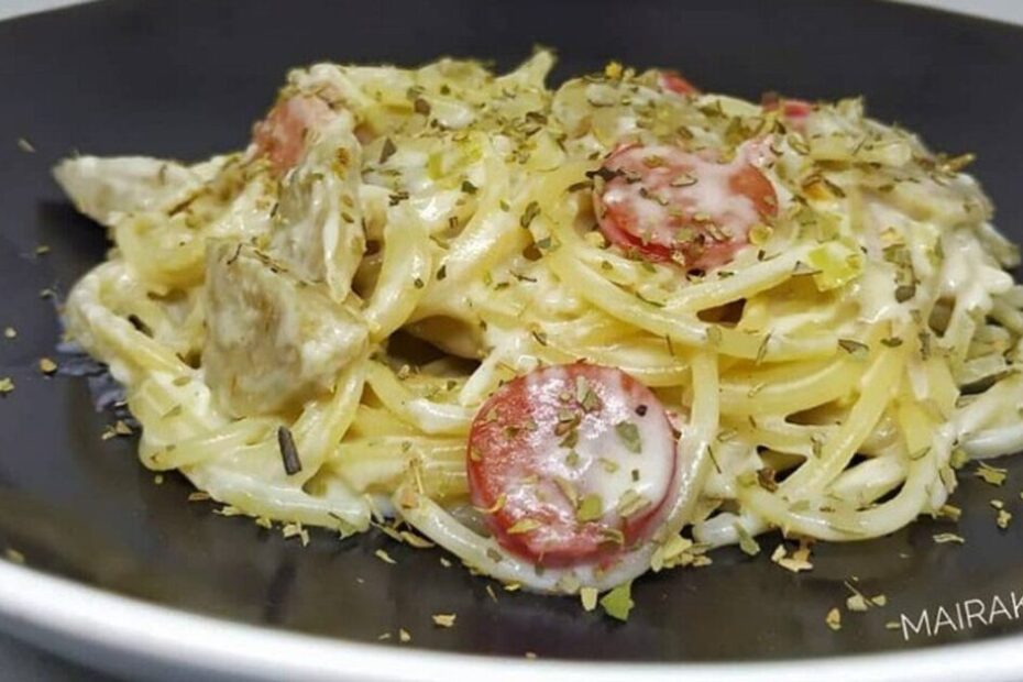Spagheti Jamur Pedas (1)