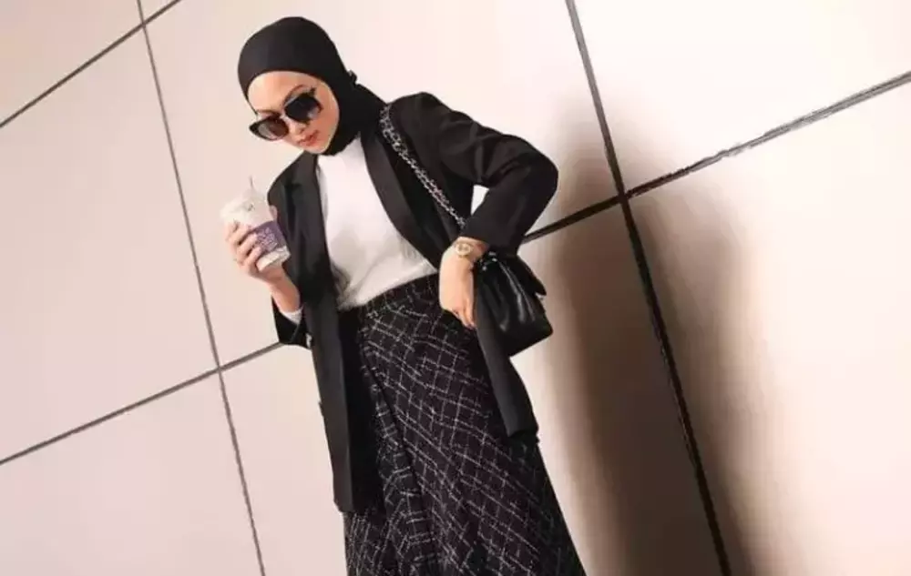Ootd Dress Hitam Hijab