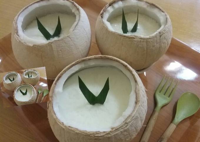 Puding Batok Kelapa Muda