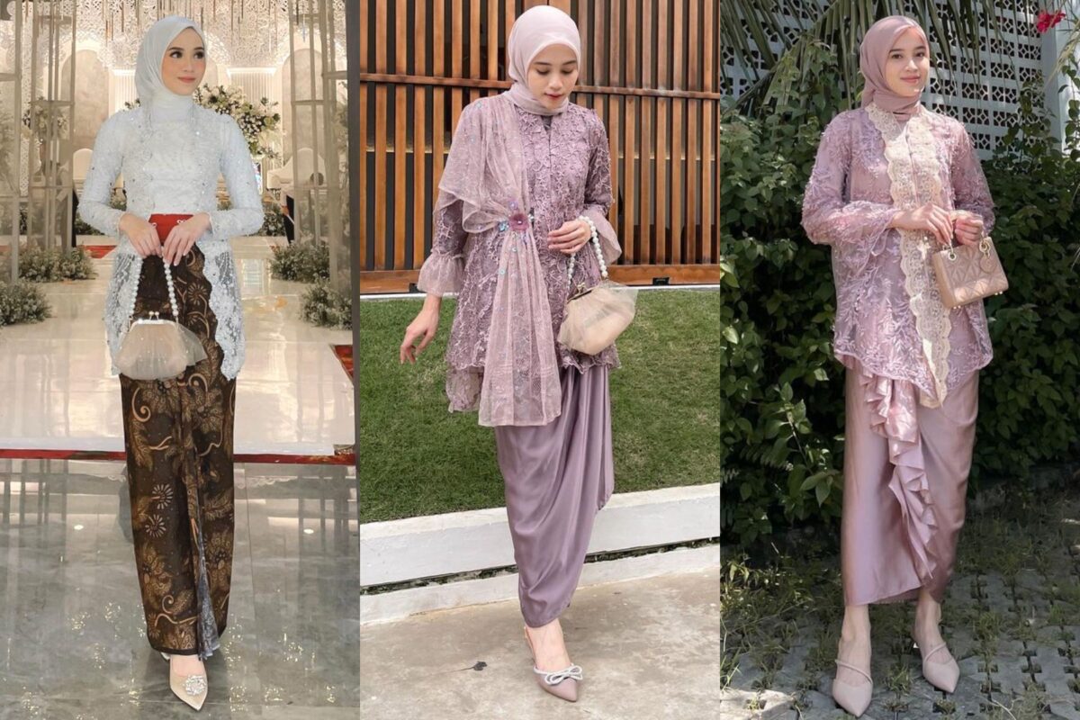 ootd Baju Brokat Modern