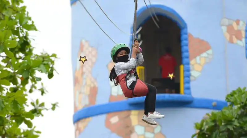 Flying Fox The Lost World Park