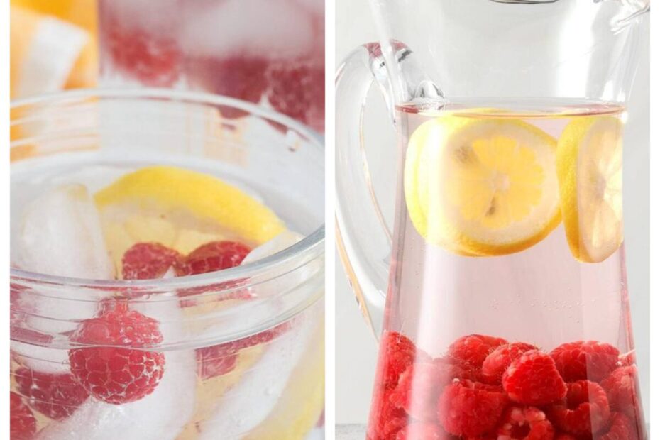 Rasbery Lemon Infused Water (2)