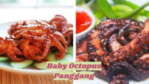 Baby Octopus Panggang (2)