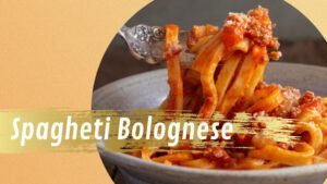 Spagheti Bolognese