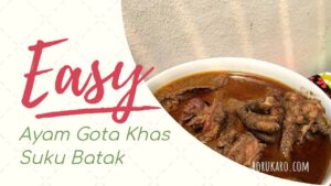 Ayam Gota Khas Suku Batak (1)