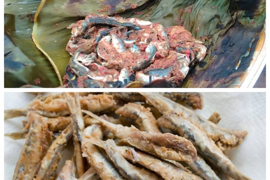 Pepes Ikan Bilis (2)