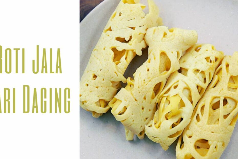 Roti Jala Kari Daging