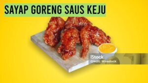 Sayap Goreng Saus Keju (1)