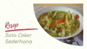 Soto Ceker Sederhana (2)