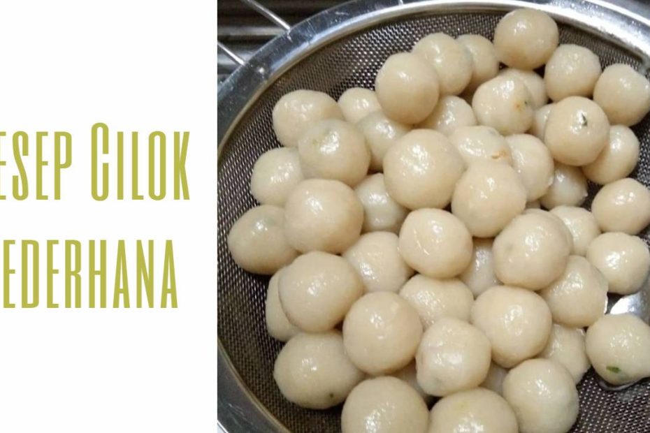 Resep Cilok Sederhana (2)