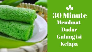 Resep Dadar Gulung isi Kelapa (1)