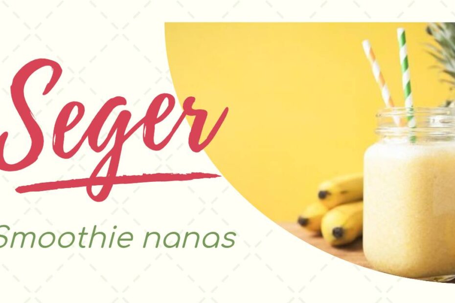 Smoothie nanas