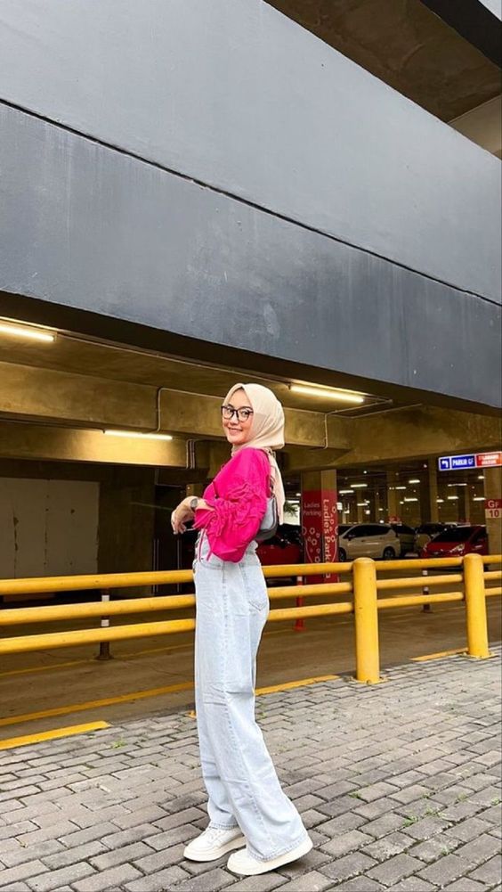 OOTD Baju Pink2