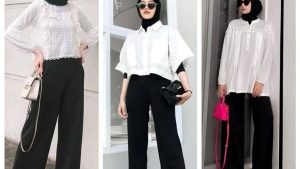 OOTD Baju Putih Celana Hitam (1)