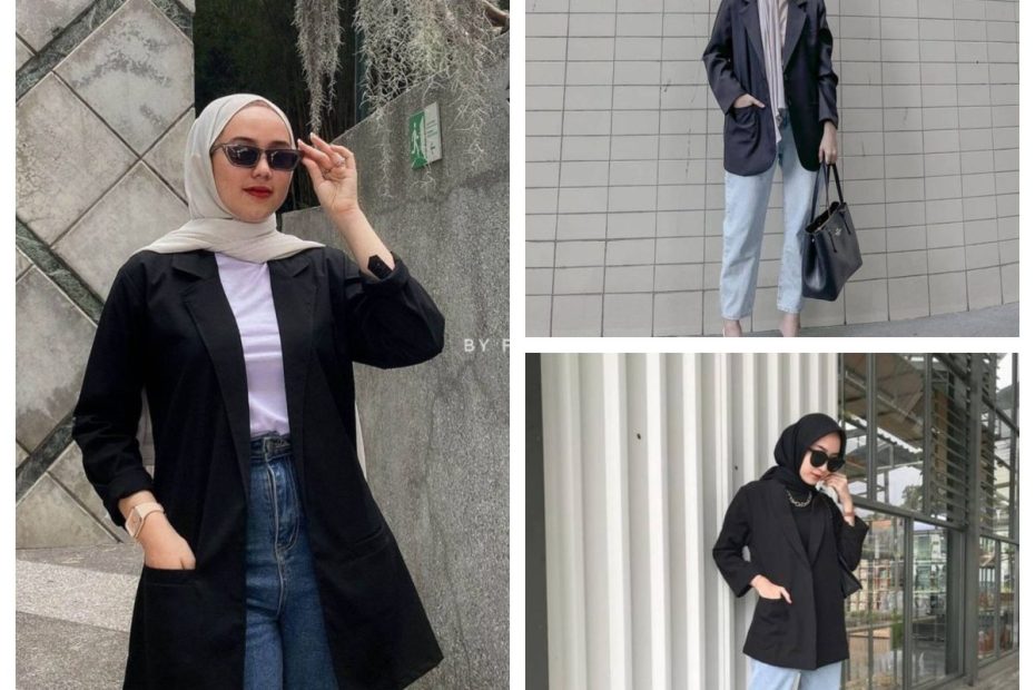 OOTD Blazer Hitam (2)