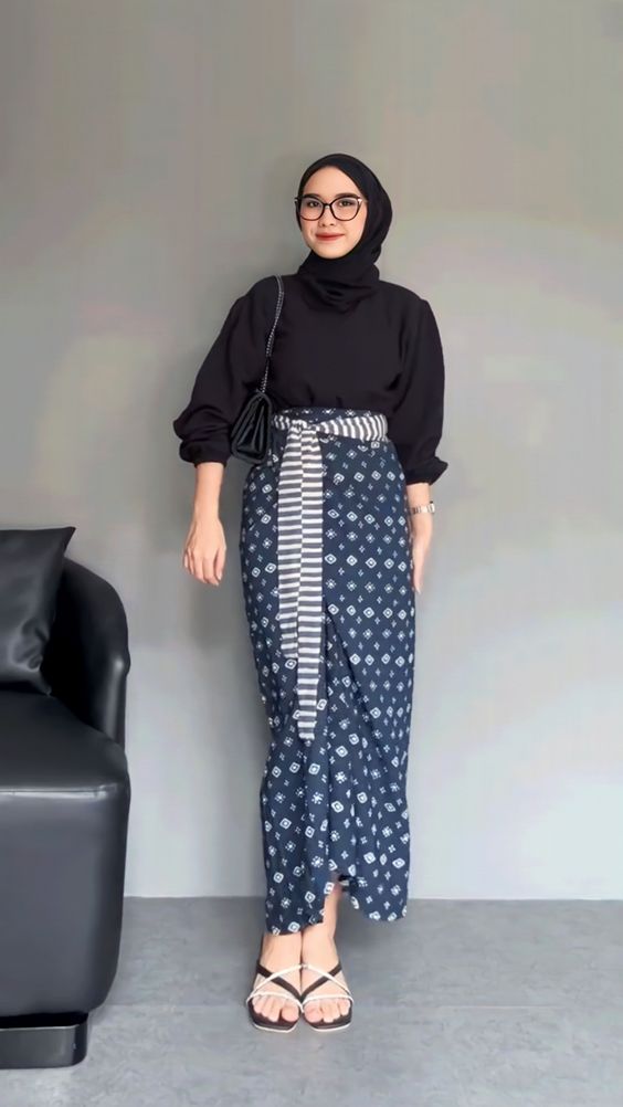 OOTD Rok Batik1
