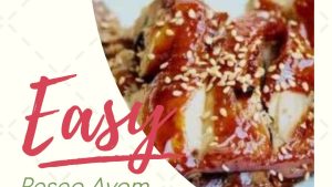 Resep Ayam Saus Wijen (1)
