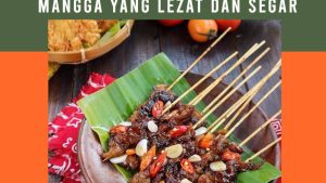 Resep Sate Jamur Merang Sambal Mangga yang Lezat dan Segar (1)