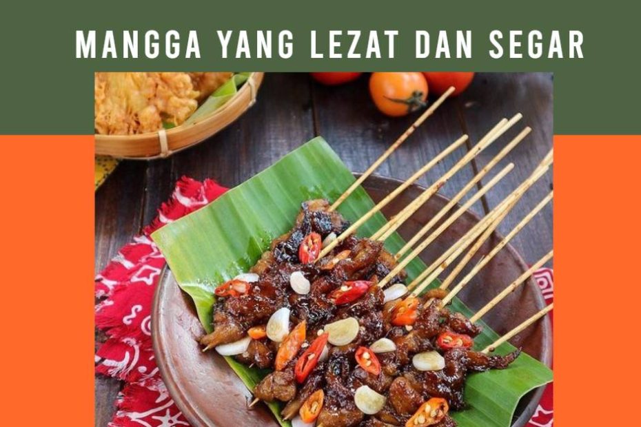 Resep Sate Jamur Merang Sambal Mangga yang Lezat dan Segar (1)