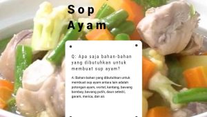 Resep Sop Ayam