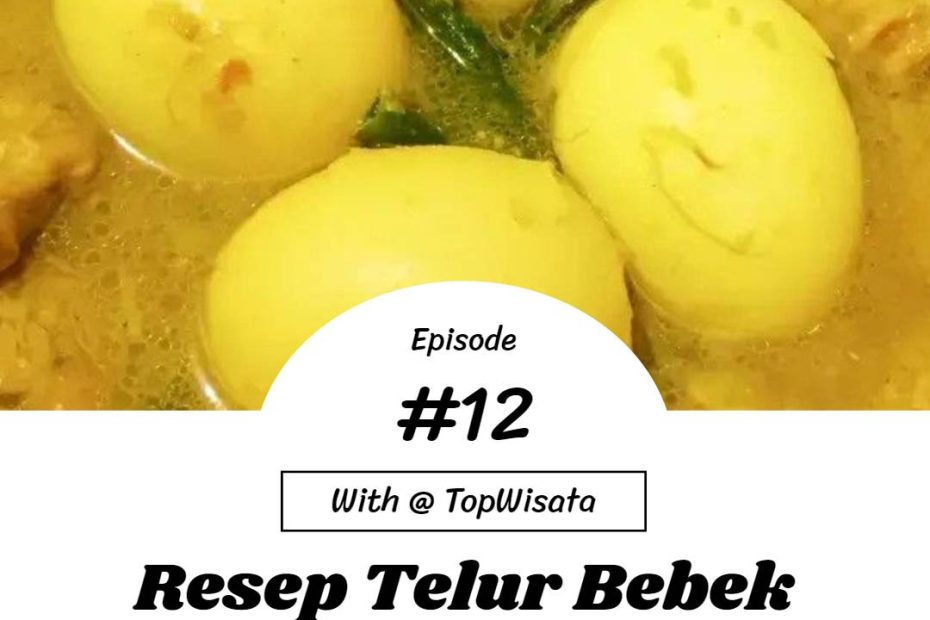 Resep Telur Bebek Masak Lemak (2)