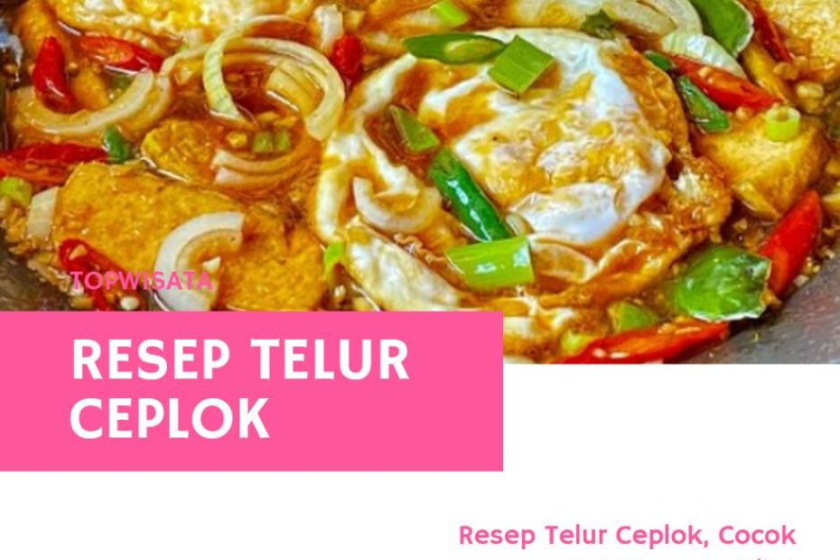 Resep Telur Ceplok