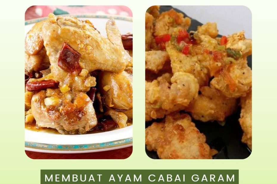 Membuat Ayam cabai garam (2)