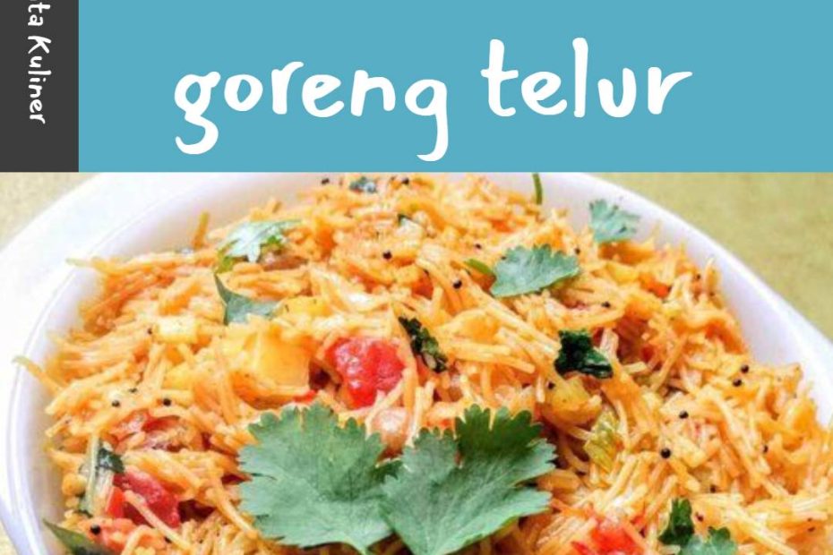 Membuat Bihun goreng telur (1)