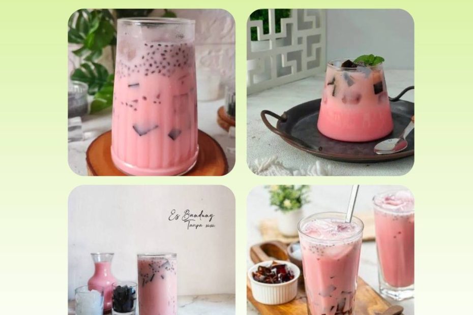Membuat Es Bandung