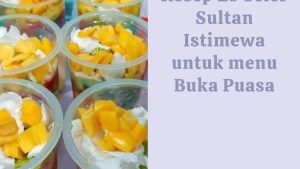 Membuat Es Teler Sultan