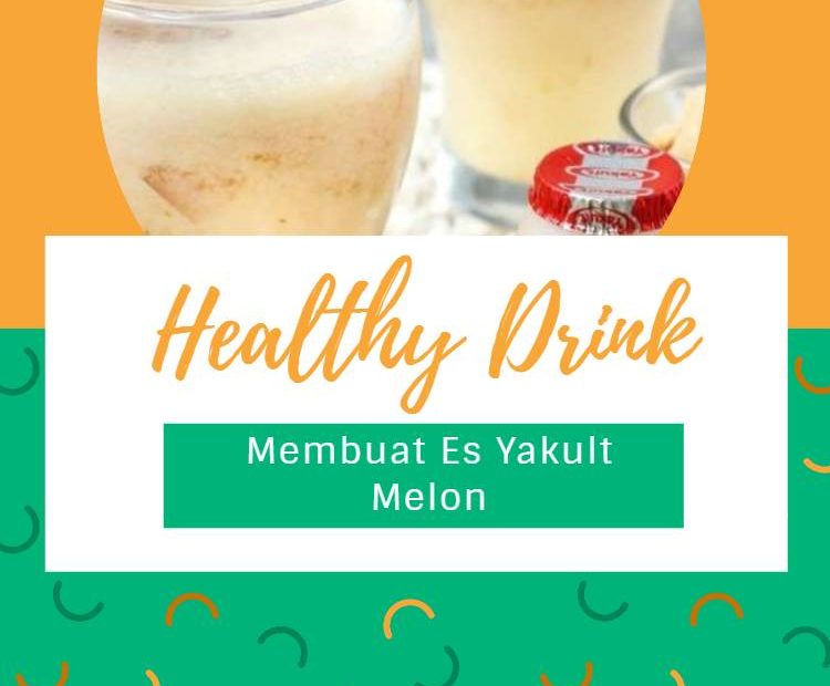 Membuat Es Yakult Melon