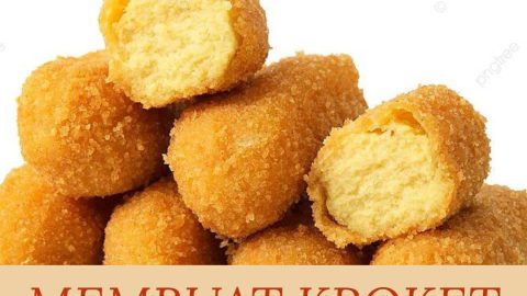 Membuat Kroket kentang udang (2)