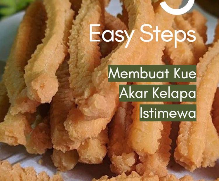 Membuat Kue Akar Kelapa Istimewa (1)