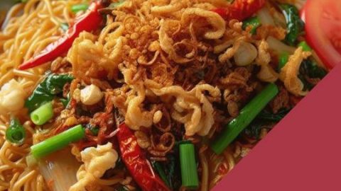 Membuat Mie goreng Ayam Wortel (2)