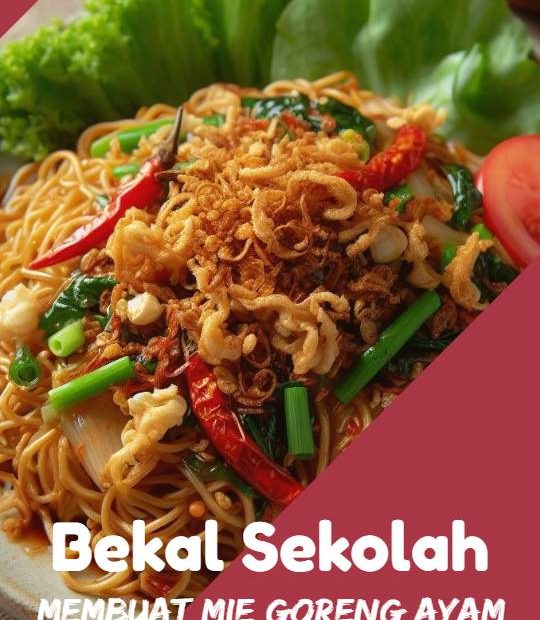 Membuat Mie goreng Ayam Wortel (2)