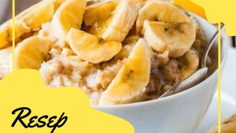 Membuat Oat Pisang (2)