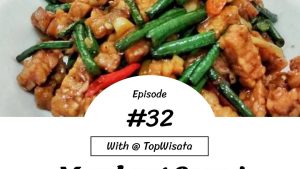 Membuat Oseng tempe kacang (2)