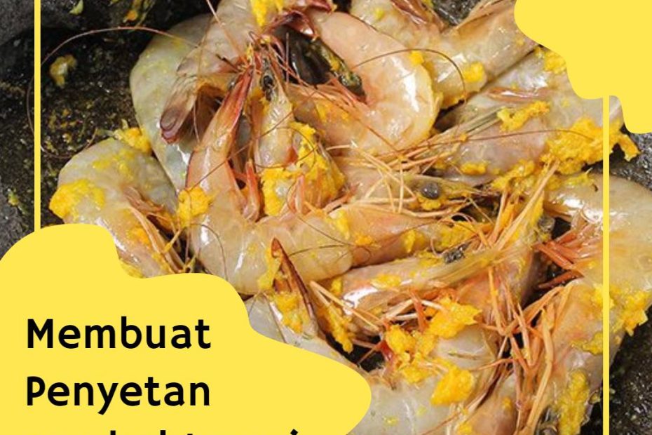 Membuat Penyetan sambel terasi udang (2)