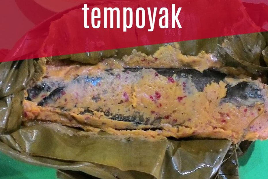 Membuat Pepes lais tempoyak (1)