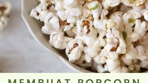 Membuat Popcorn Tanpa Mentega (1)